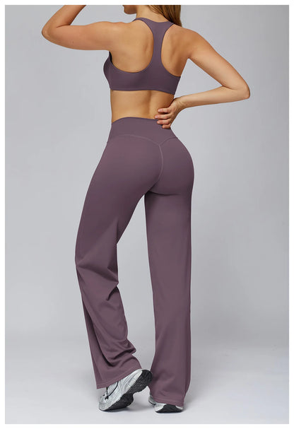 Yoga Set 2/3PCS Women Clothes Sports Outfits Fitness Tracksuit Yoga Suits Gym Legging Workout Long Sleeved Female Bra Sportswear