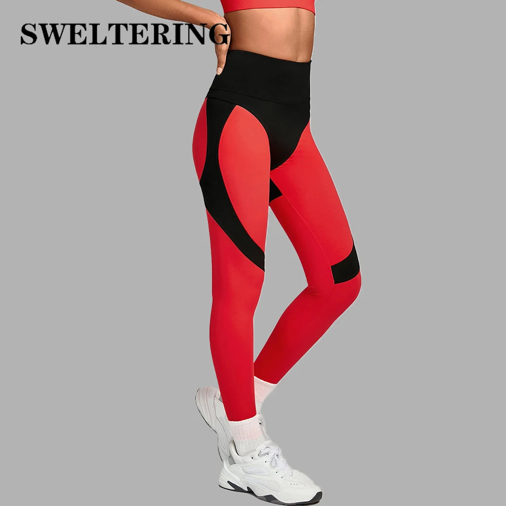 Yoga Leggings High Waist Gym Fitness Pants Quick-Dry Running Sports Leggings Workout Trousers Female Cycling Push Up Tights
