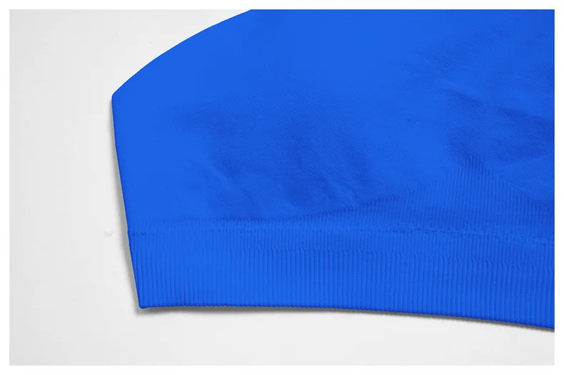 TRY TO BN Seamless Two Pieces Women's Tracksuit Yoga Shorts Set One-shoulder Hollow Backless Fitness Running Workout Gym Clothes