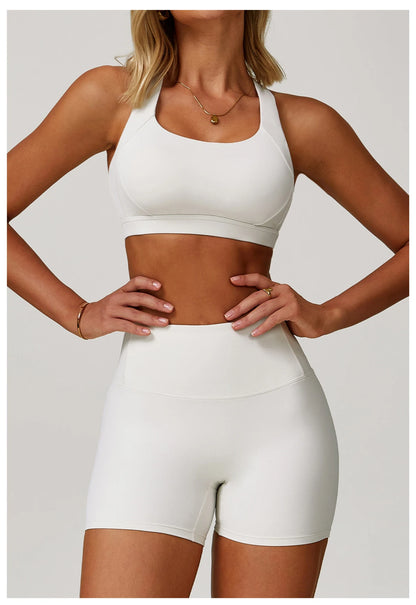 Yoga Fitness Bra Shock-absorbing Sports Bra Breathable and Quick Drying Training Running Women's Underwear High Strength Gym Bra
