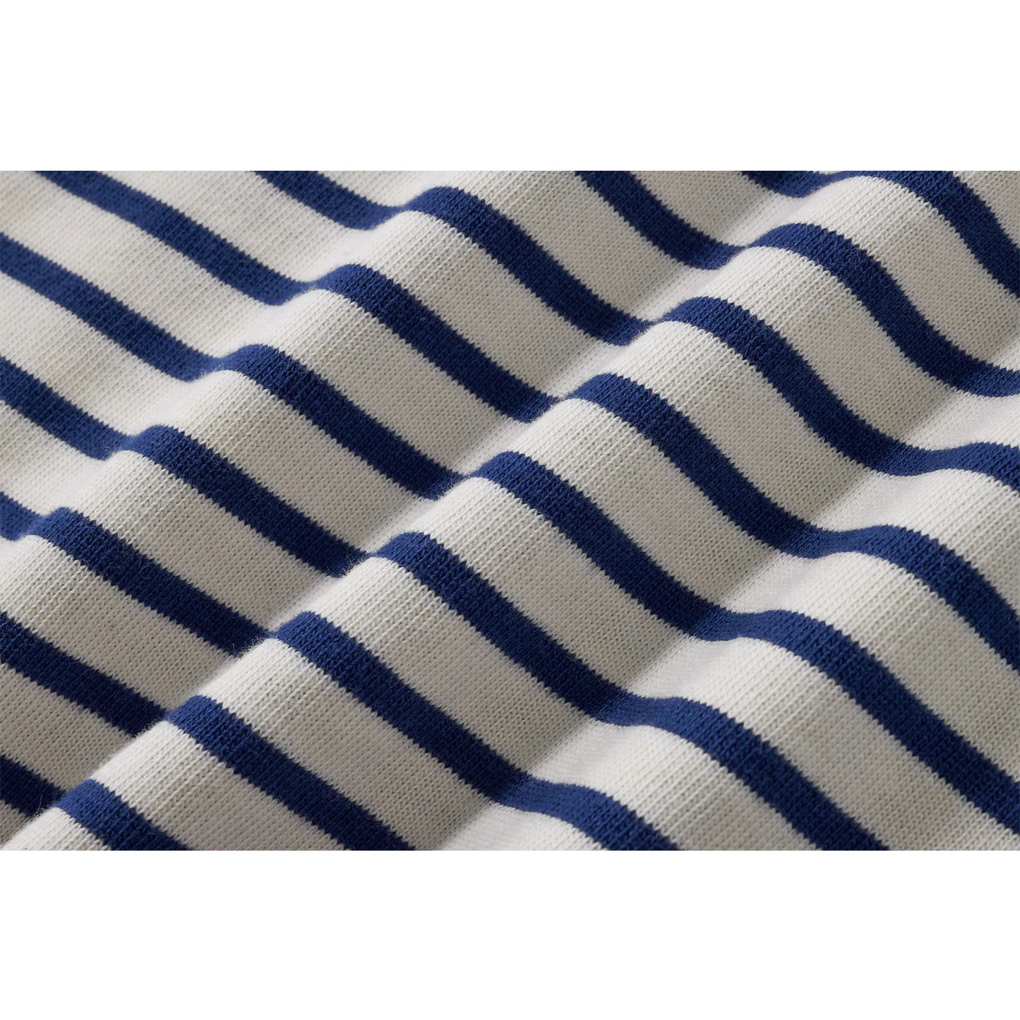 Autumn New Heavy Weight Long Sleeve Tshirt Men Cotton Round Neck Stripe Knited T Shirt Men Retro Casual Streetwear Tops Oversize
