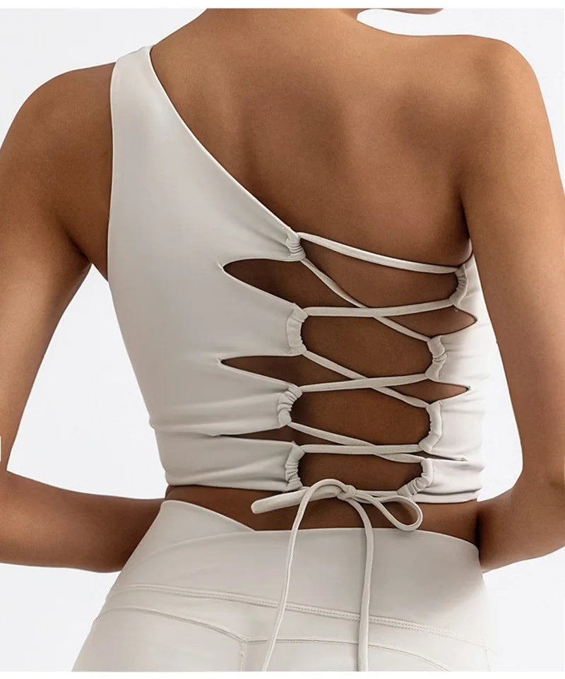 Cloud Hide Girls Sexy Back Sports Bra Gym Fitness Underwear for Women Yoga Crop Top Running Vest Workout Gym Shirt Sportswear