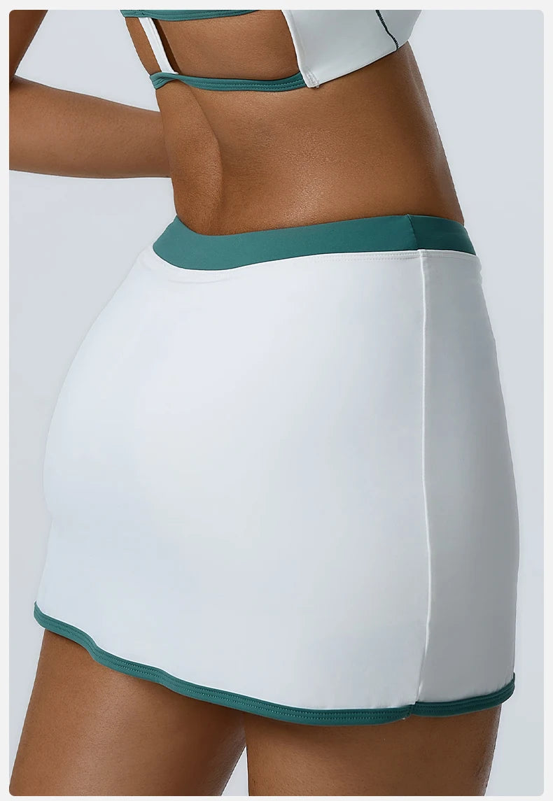 Yoga Shorts Women Yoga Short Skirt Fitness Elastic Running Workout Short Leggings For Ladies Gym Sport Shorts Fitness Sportwear