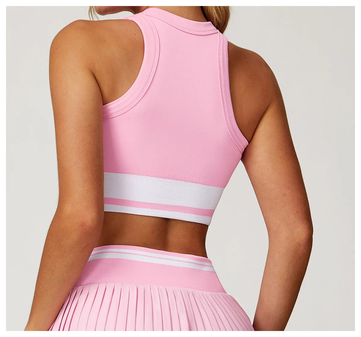 Fitness Bra Women Workout Top Color Blocking Gym Underwear Push Up Sexy Sports Bra Athletic Sport Bra Backless Gym Yoga Crop Top