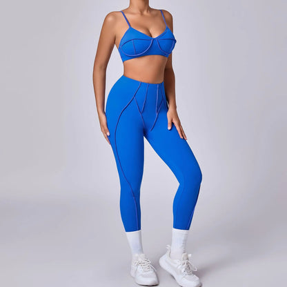 Sexy Yoga Shockproof Sports Bra Woman Quick Drying Gym Push Up Training Running Stretch Yoga Bra Top Design Bra Workout Crop Bra