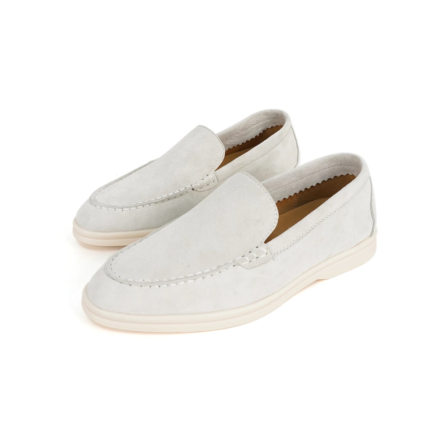 Luxury leather, designer women's loafers, women's flat walking shoes, women's comfortable casual shoes, summer shoes, casual 44