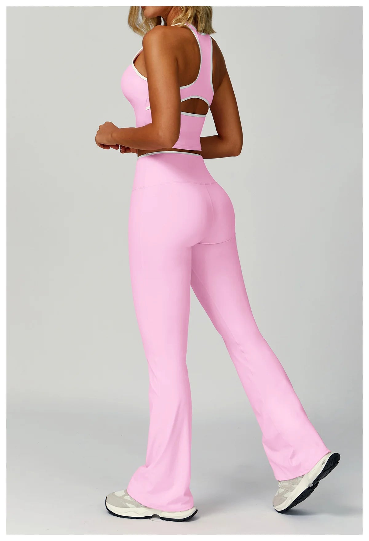 2 Pieces Gym Tracksuit Women Clothes Yoga Set Workout Outfits Fitness Sportswear High Waist Leggings Sports Bra Athletic Wear