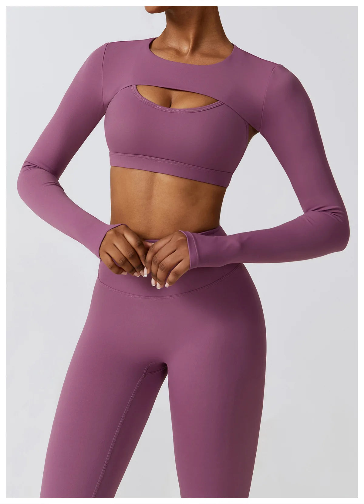 Women 2/3pcs Workout Outfits Yoga Sets Sportswear Gym Workout Clothing Tracksuit High Waist Leggings and Stretch Sports Bra