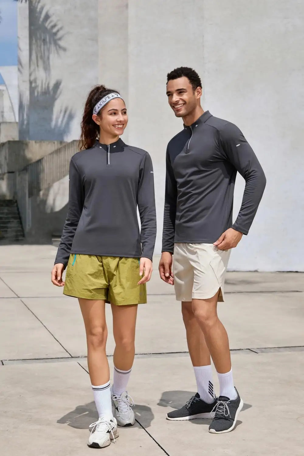 #9895-XIYU High Quality Autumn Men Long Sleeved T-shirt Fashion Sport Round Collar Fitness Running Breathability Training Men