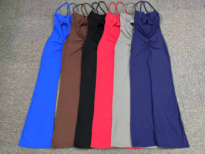 Female Sexy Back V Gym Suit Set Woman Training Yoga Suit Sportswear Woman Sports Suit Clothes Fitness Elastic Training Suits