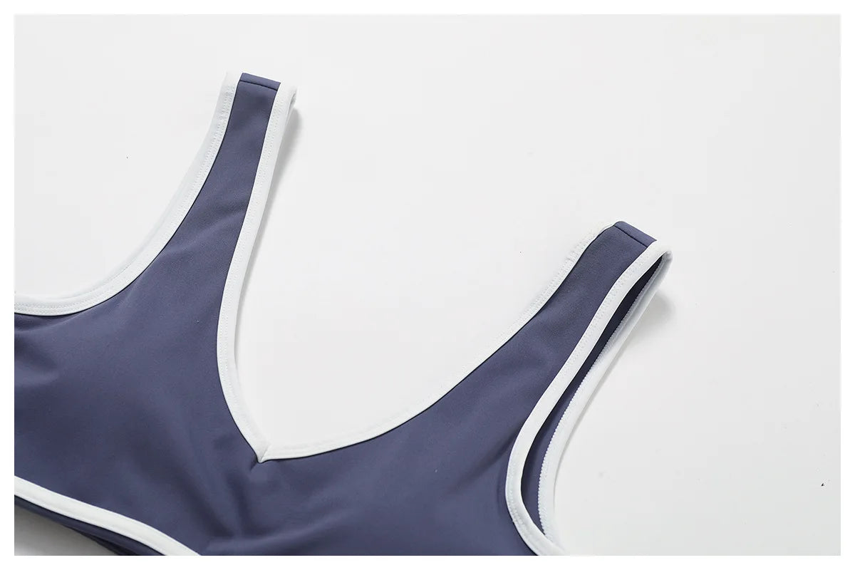 Yoga Set Women Sportswear 2PCS Gym Set High Waist Leggings Sports Bra Fitness Vest Athletic Wear Women's Suit Workout Clothes