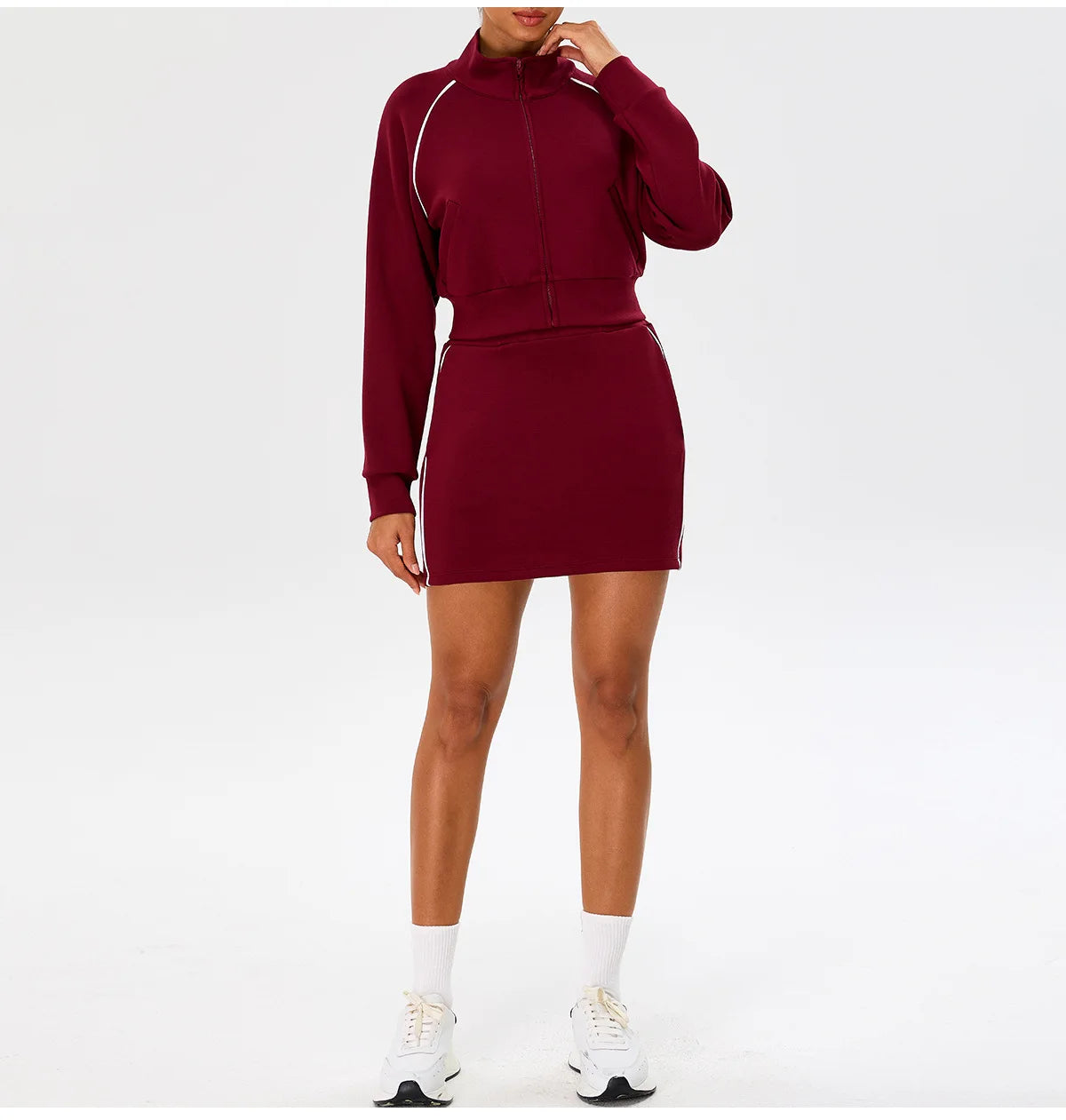 New Yoga Skirt Women's Summer High Waist Pocket Skirt Sports Skirt Running Training Quick drying Tennis Skirt