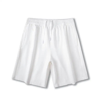 Custom LOGO DIY Brand 330GSM 100% Cotton Heavy Weight Shorts plus Big Size mens shorts summer casual beach blank shorts for men