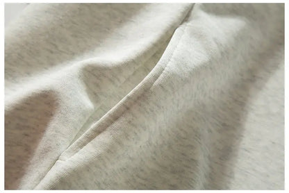 2026 New American Retro F Zip Ket Hoodie Men's Loose Fit Casual Versatile Outerwear Autumn New Pure Color Coat Pullover