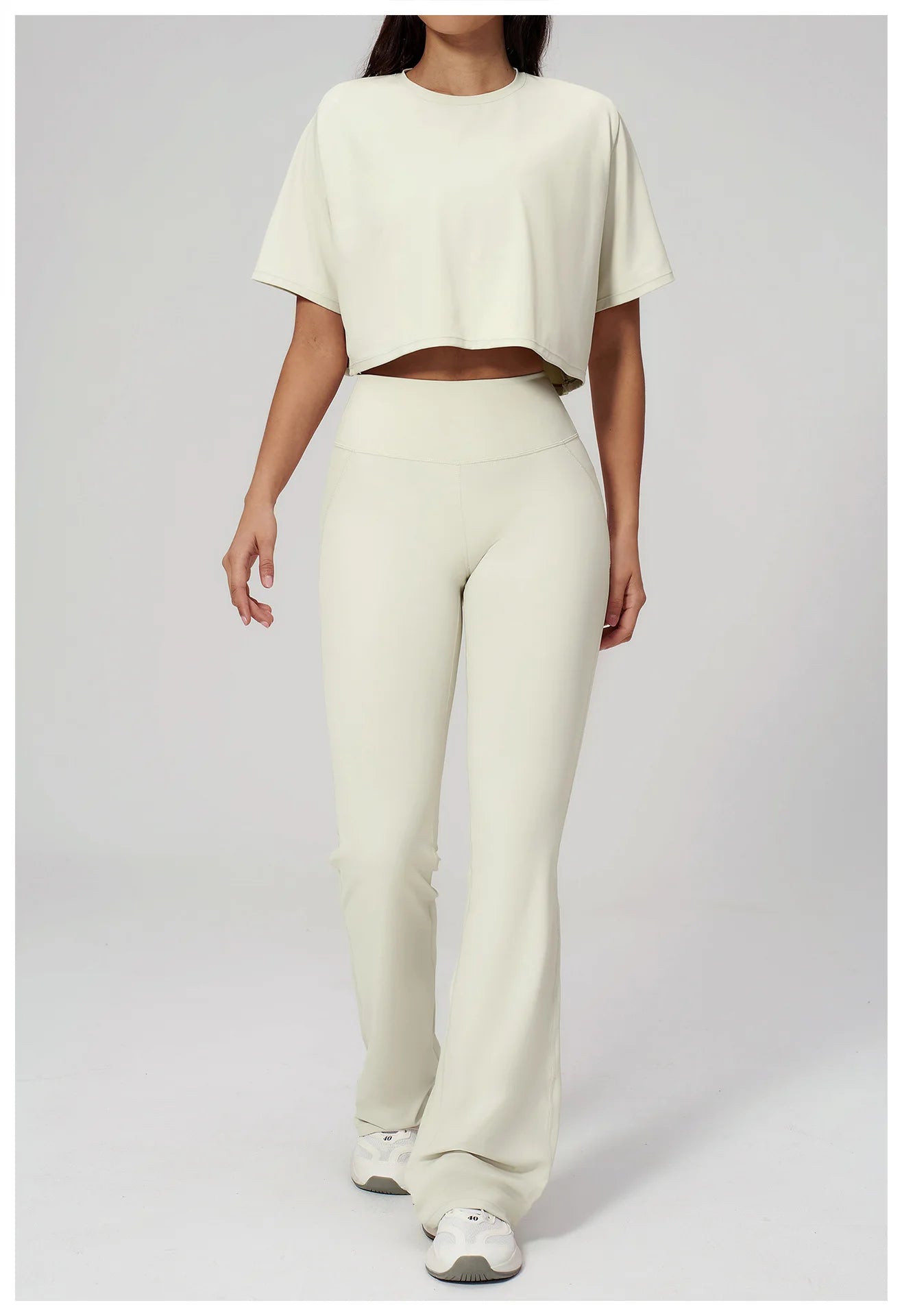 Custom LOGO women's yoga clothes, short sleeves, tight quick-drying trousers, fitness clothes, high-intensity sports suits