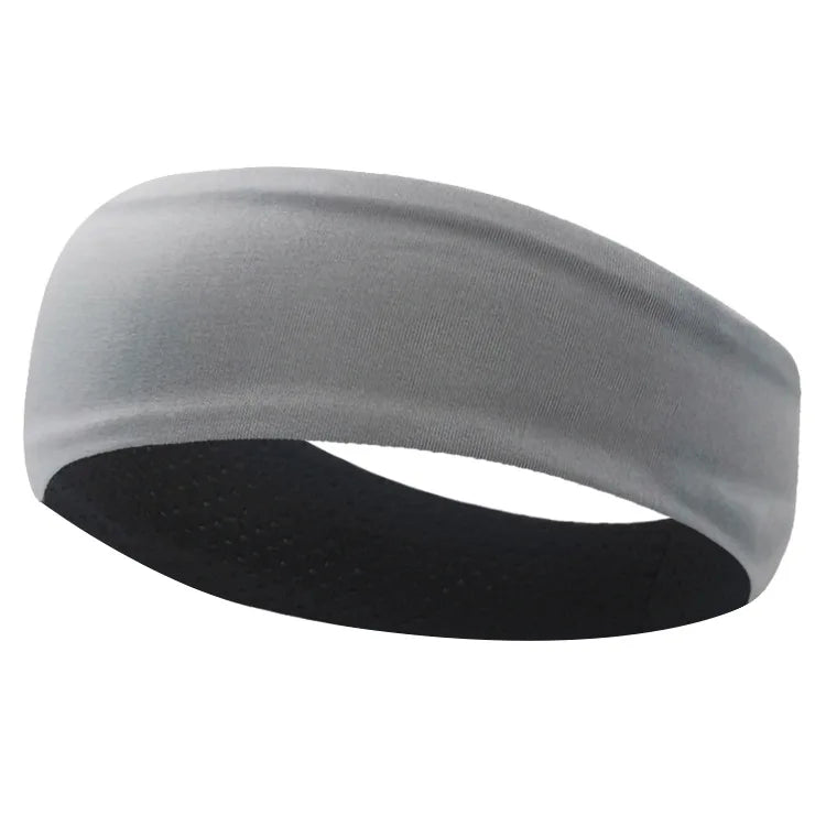 Custom Logo Sports Headband Double Breathable Anti-Perspirant Headband Yoga Running Fitness Elastic Perspirant Hood Kerchief