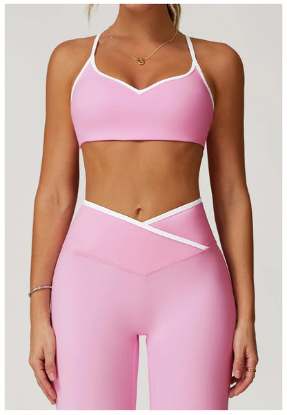 Gym Underwear Sport Bra Women's Sports Bra Anti-sweat Breathable Yoga Bra Shockproof Crop Top Fitness Top Push Up Workout Tops