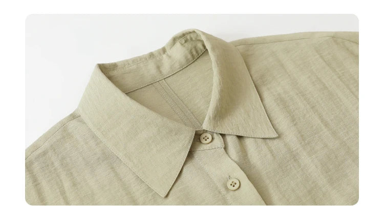 CHIC VEN Women Long Sleeve Shirts Solid Loose Casual New Style Design Back Hollow Out Shirt Female Blouse Spring Summer 2026
