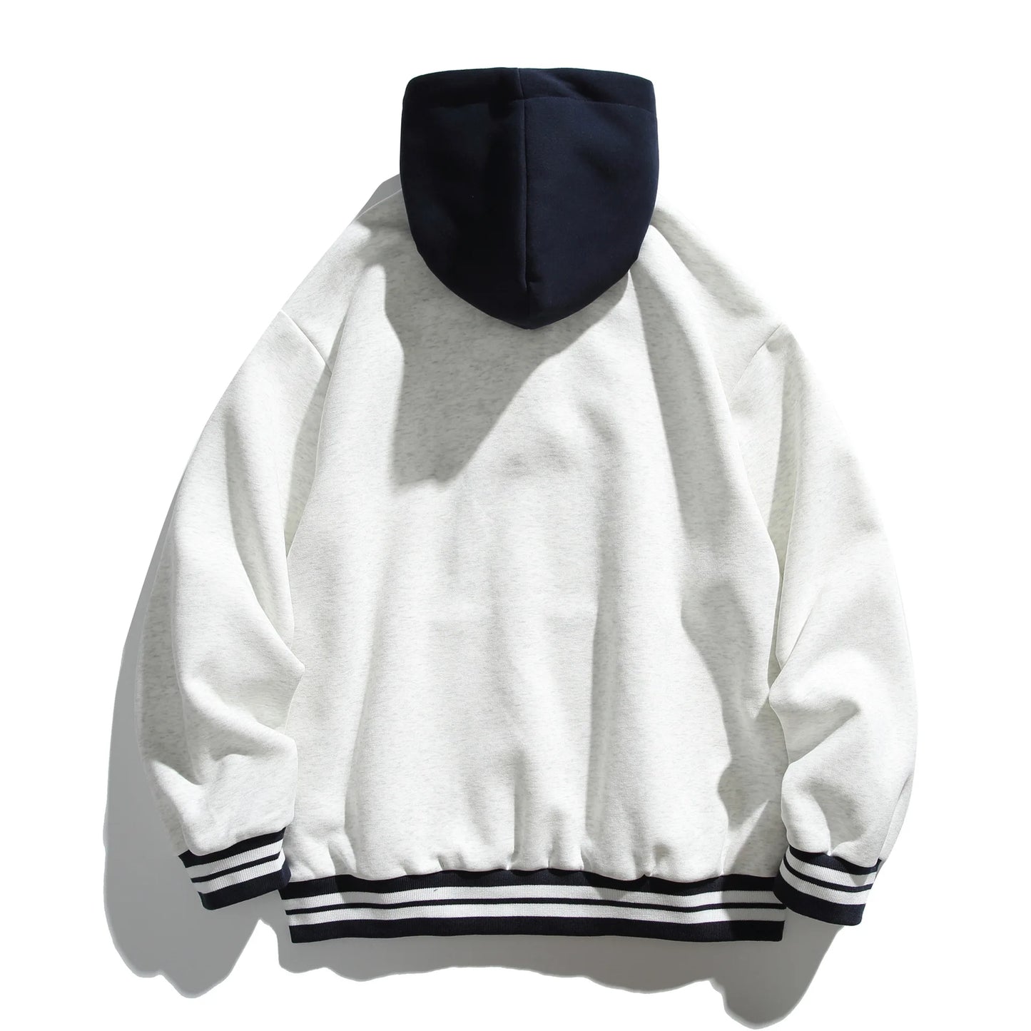 Akkad Kut 2026 New Men Splice Hooded Streetwear Fashion Loose Casual Pullover Sweatshirt Women Oversize Hoodies Jacket Tops