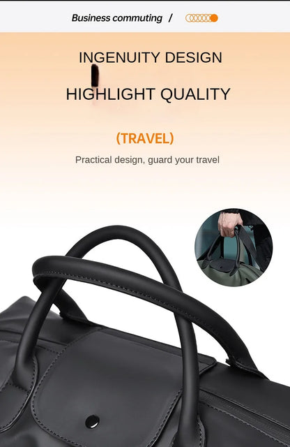 Customized Travel Bag Logo Luggage Bag Handheld Lightweight Men's Business Travel Storage Bag Yoga Fitness Bag Printed Name