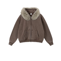 dark brown jacket