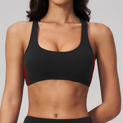 Sports Underwear Women's Fitness Yoga Bra Shockproof Gym Crop Top Runnings Push Up With Chest Pad Female Workout Underwear