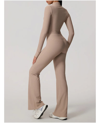 Summer Women Gym Zipper Long Sleeve Jacket Outdoors Workout Yoga Top Female Slim tight Clothes Women Quick-Dry Sportswear