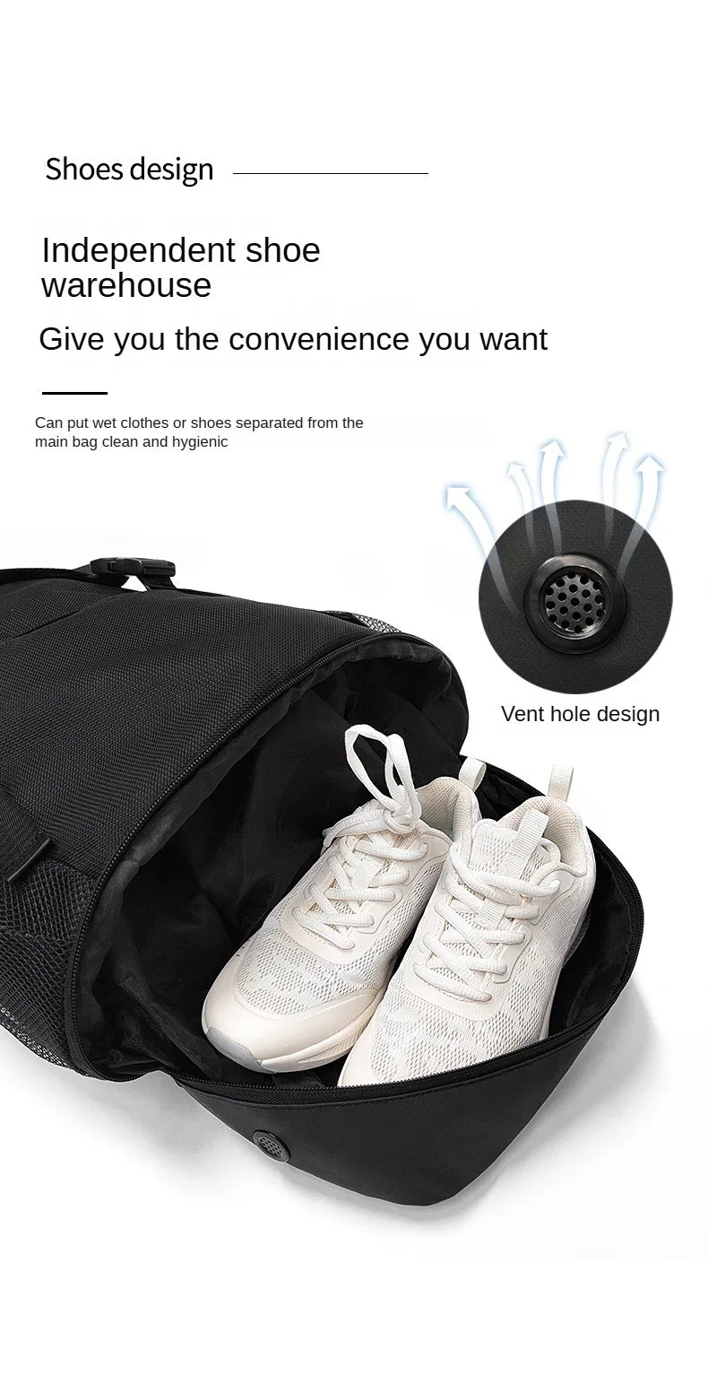 Large Capacity Basketball Backpack custom logo waterproof Training Bag Sports Basketball print photo Soccer Bags travel backpack