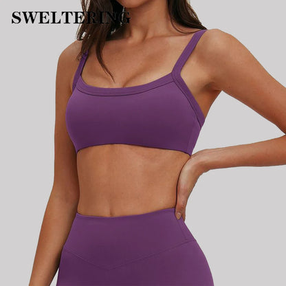 Yoga Bra Backless Sports Underwear Gym Tank Top Women's Push-Up Workout Bra Fitness Yoga Vest Female Gym Shockproof Sportswear