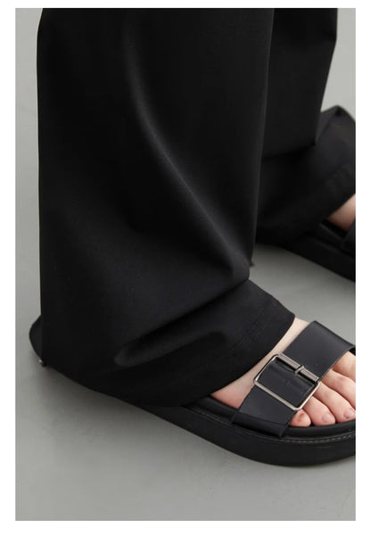 CHIC VEN Women Long Pants Slim New High Waisted Elastic Casual Pant Female Black Flared Trousers Yoga Clothing Autumn 2026