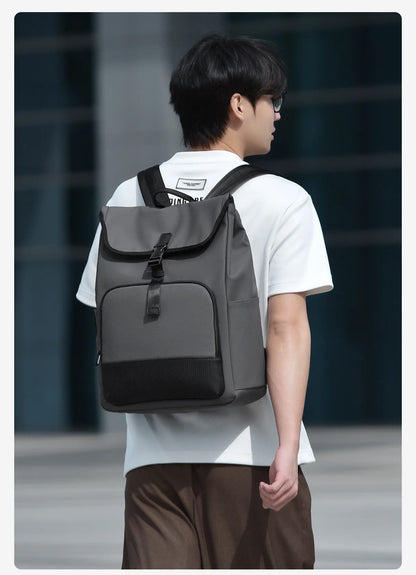 Personalized men's backpack with logo name fashionable women's backpack lightweight computer backpack company giftn