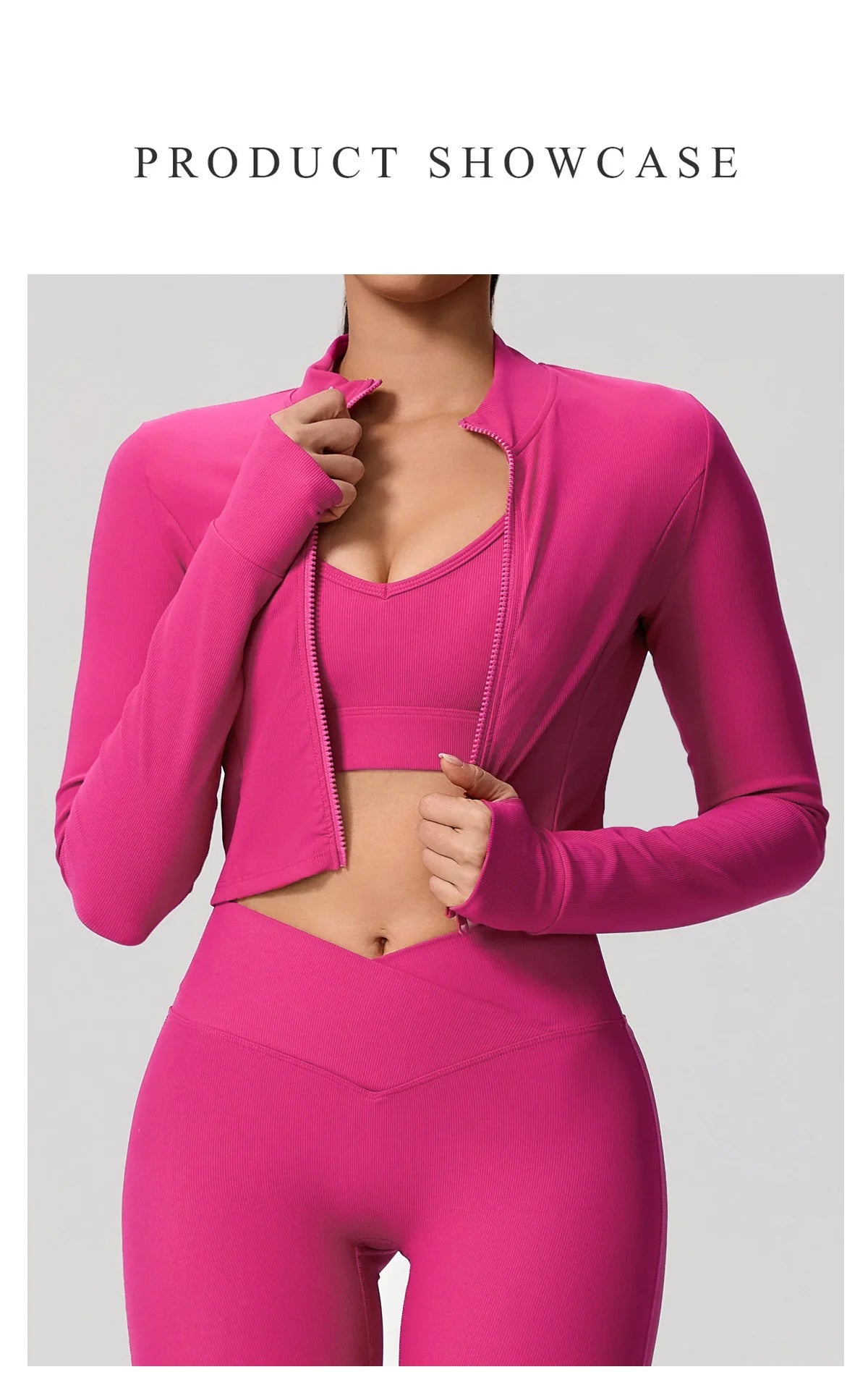 Summer Women Gym Zipper Long Sleeve Jacket Outdoors Workout Yoga Top Female Slim tight Clothes Women Quick-Dry Sportswear