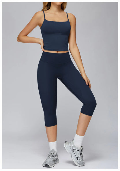 Yoga Set 2/3PCS Women Clothes Sports Outfits Fitness Tracksuit Yoga Suits Gym Legging Workout Long Sleeved Female Bra Sportswear