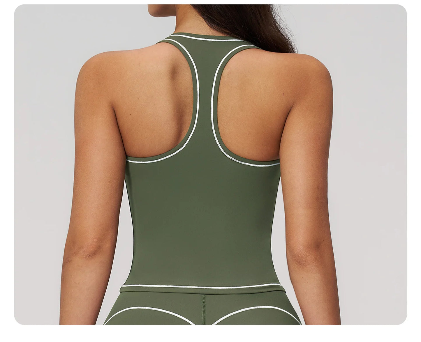 Sports Gym Fitness Vest with Chest Pad Women Color Contrast Shockproof Yoga Bras Female Workout Sports Underwear Yoga Clothes