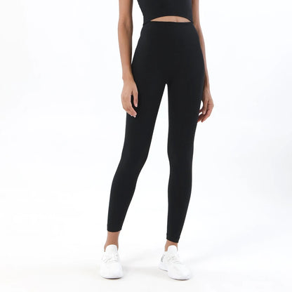 TRY TO BN New 46 Color Yoga Pants Sports Leggings Women Fitness Nylon High Waist Leggings Workout Trousers Training Gym Clothing