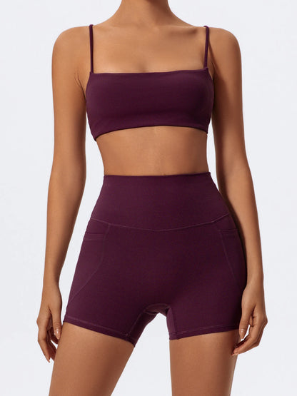 Summer Sling Yoga Bra Women Gym Workout Push Up Brassiere Female Outdoors Sports Underwear Women Fitness Shockproof Crop Top