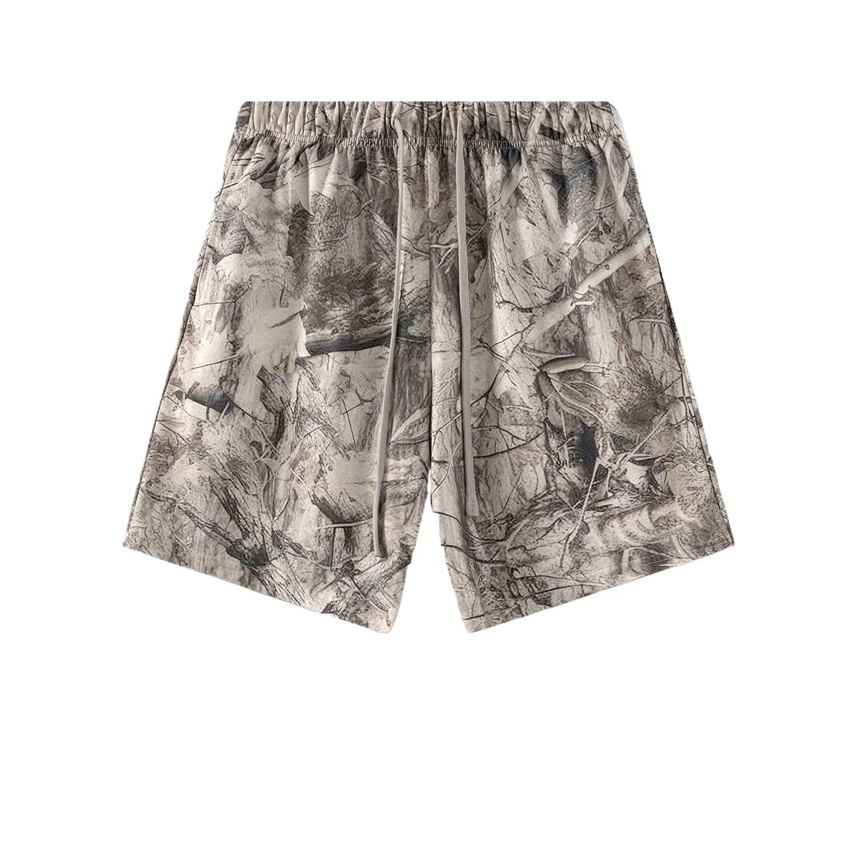 Custom LOGO women's 315G cotton polyester summer short front shoulder camouflage short-sleeved T-shirt vest casual sports suit