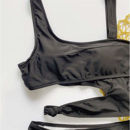 8 Colors New Sexy Irregular Tie Dye Women Swimwear One Piece Swimsuit Female High Cut Bather Bathing Suit Swim Lady V1683