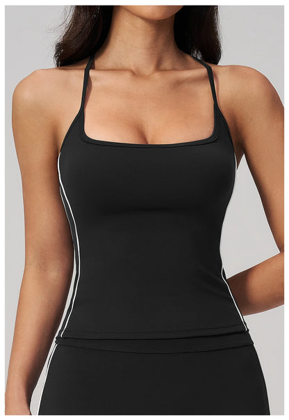 Women Fitness Top U-neck Yoga Bra Y-shape Back Sports Underwear Yoga Jogging Corp Top Female Workout Underwear Sports Yoga Bra