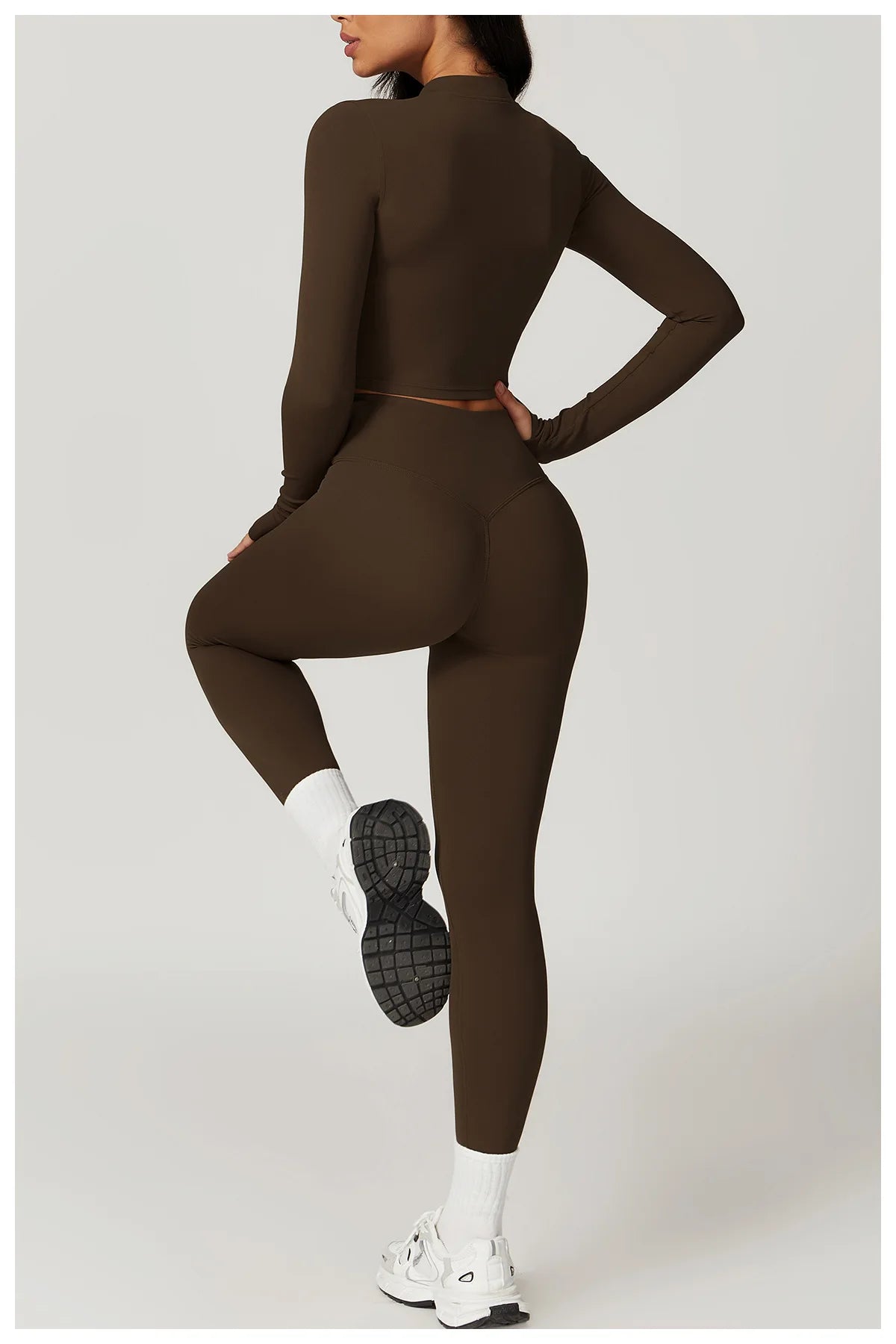 3PCS Yoga Set Gym Clothes 2 PCS Sportswear Women Yoga Suits Fitness Set women's Tracksuits Sports Jacket Long Sleeve Gym Legging