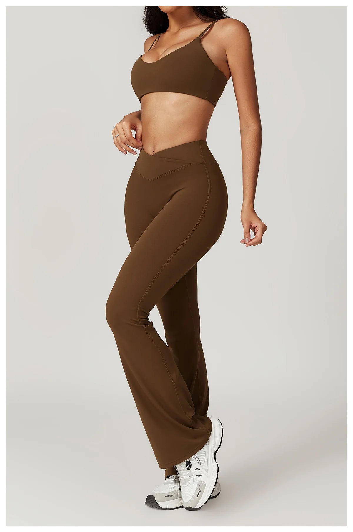 2 Pieces Yoga Set Gym Clothes Sportswear Yoga Suits For Women Fitness Short Sleeve Crop Top Tracksuits Sports Bra Gym Leggings