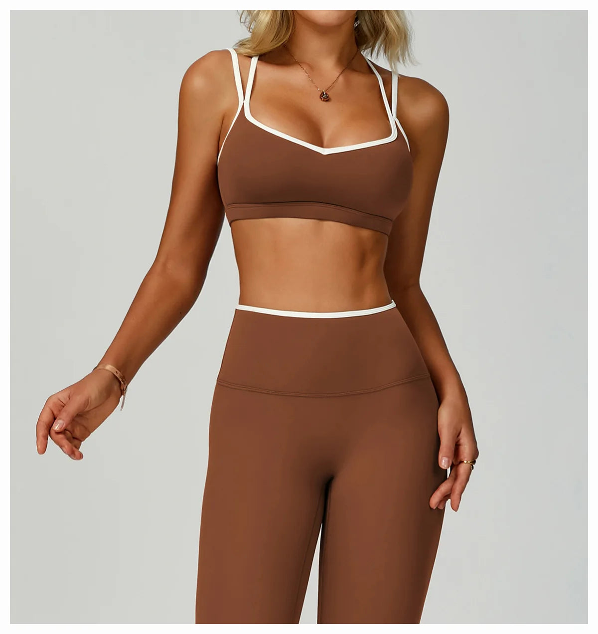 Sports Underwear Yoga Vest Women Yoga Bra Sexy Color Blocking Workout Bra Gym Crop Top For Women Breathable Running Fitness Top