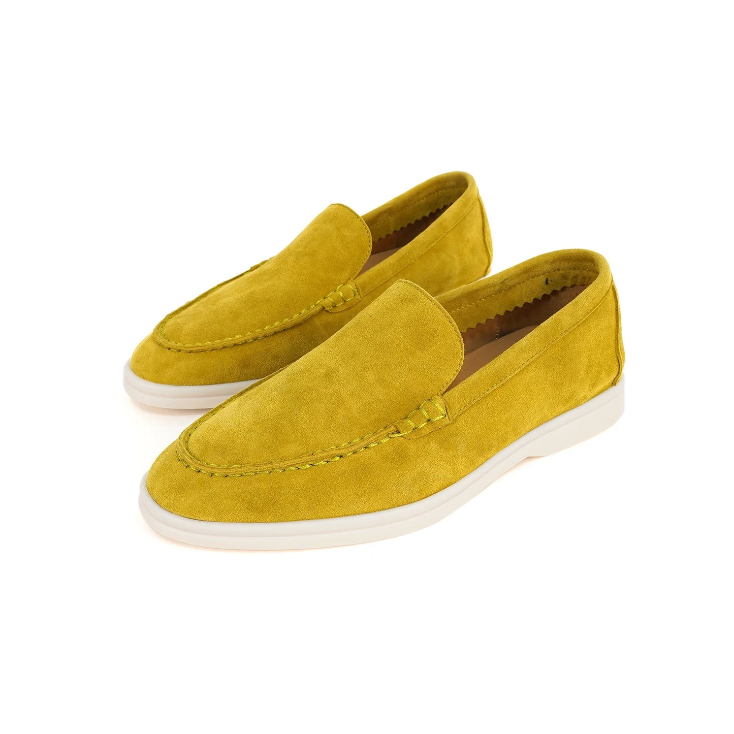 Luxury leather, designer women's loafers, women's flat walking shoes, women's comfortable casual shoes, summer shoes, casual 44