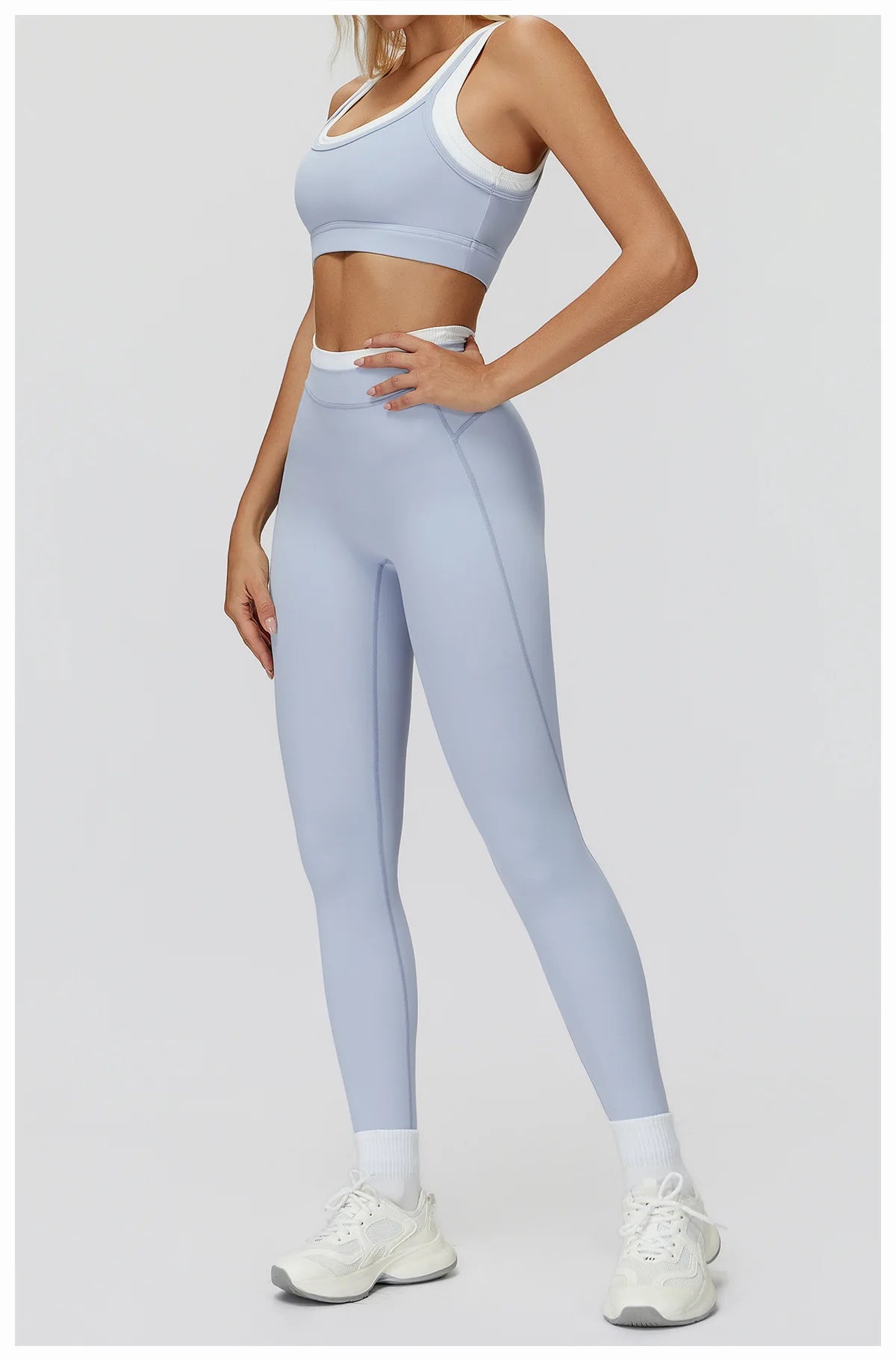 SWELTERING 2PCS Yoga Set Gym Fitness Suit Women Sports Workout Tracksuits Sportswear Female Yoga Suits Sports Bra Gym Leggings