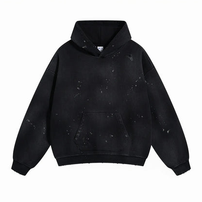Custom LOGO2024 autumn and winter 450g cotton polyester terry old men's and women's street suits oversize loose washing hoodie