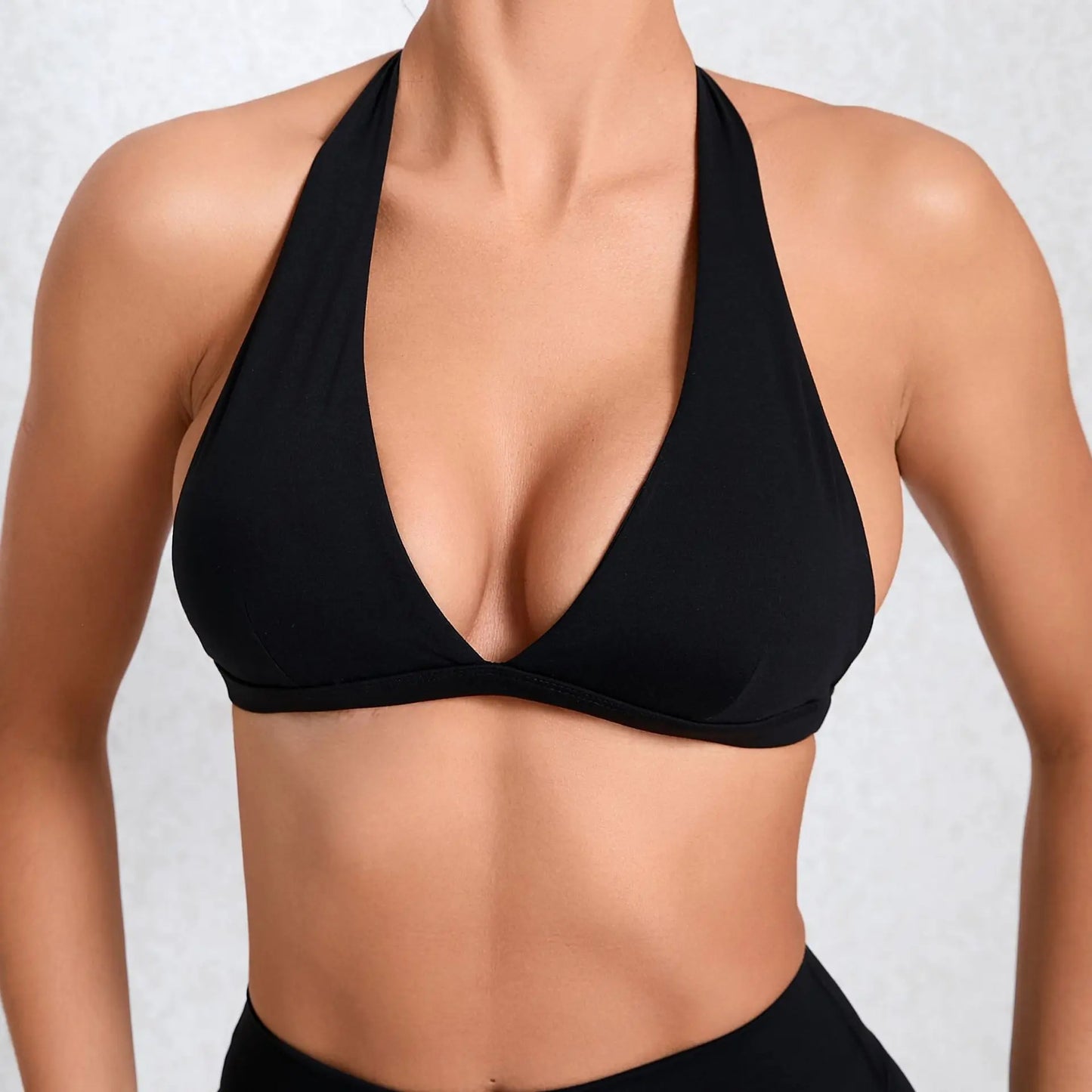Breathable Sports Bra Anti-Sweat Fitness Top Women Underwear  Yoga Bra Shockproof Crop Top Push Up Sport Bra Gym Workout Top