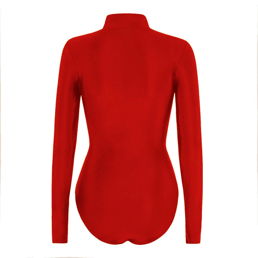 S - 2XL 4 Colors Long Sleeve With Zipper Surf Rash Guard One Piece Swimsuit Women Swimwear Female Bather Bathing Suit Swim V6266