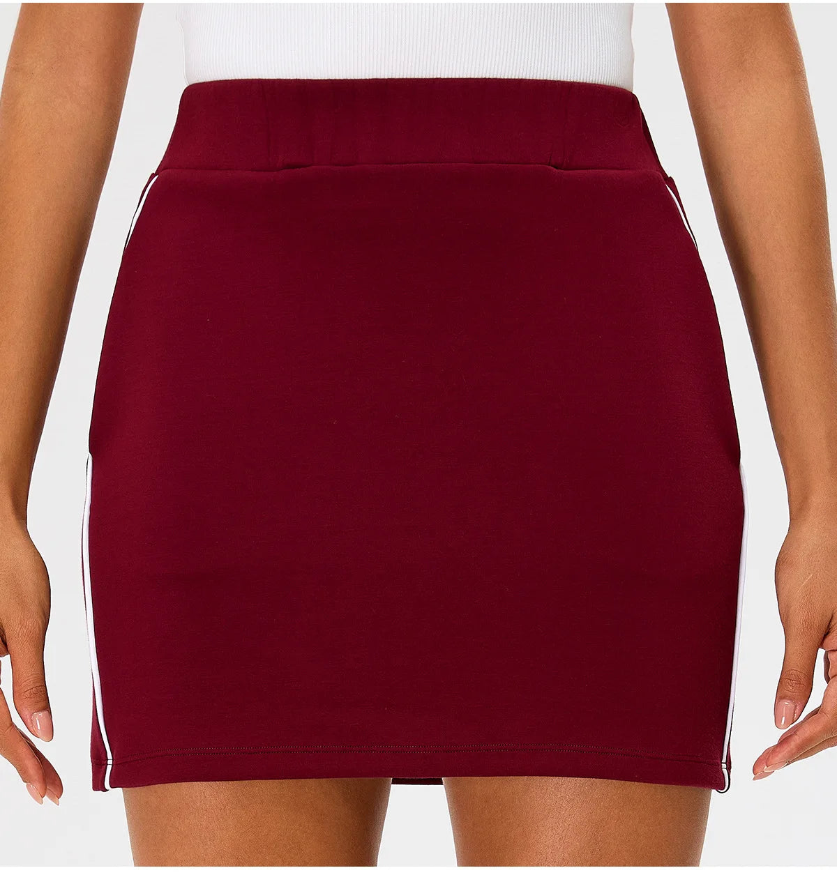 New Yoga Skirt Women's Summer High Waist Pocket Skirt Sports Skirt Running Training Quick drying Tennis Skirt