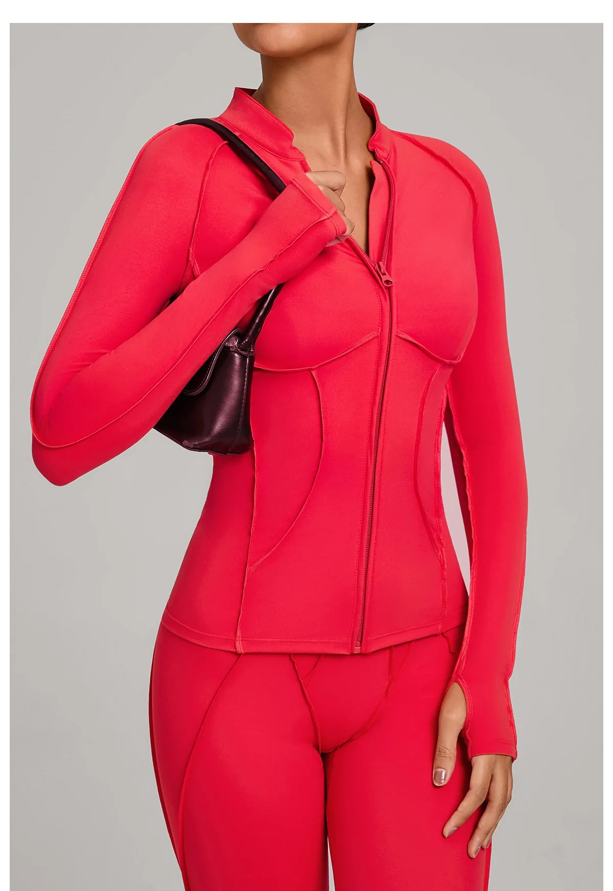 SWELTERING Women Yoga Shirts Sports Jacket Zip Fitness Long Sleeve Workout Cycling Shirts Gym Quick Dry Outdoor Top Sportswear