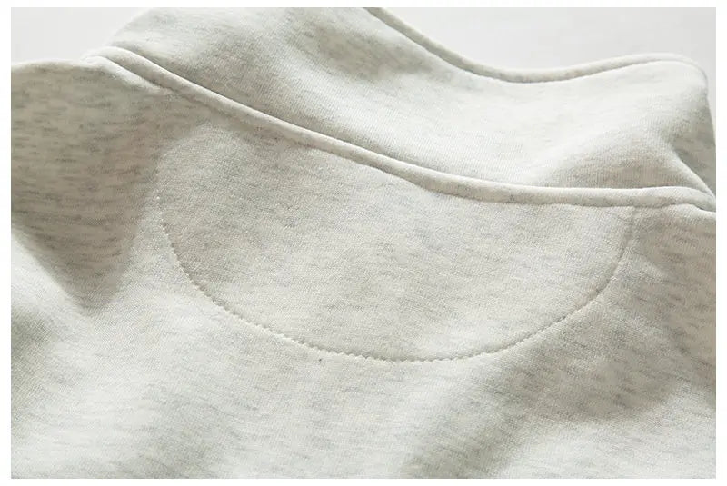 2026 New American Retro F Zip Ket Hoodie Men's Loose Fit Casual Versatile Outerwear Autumn New Pure Color Coat Pullover